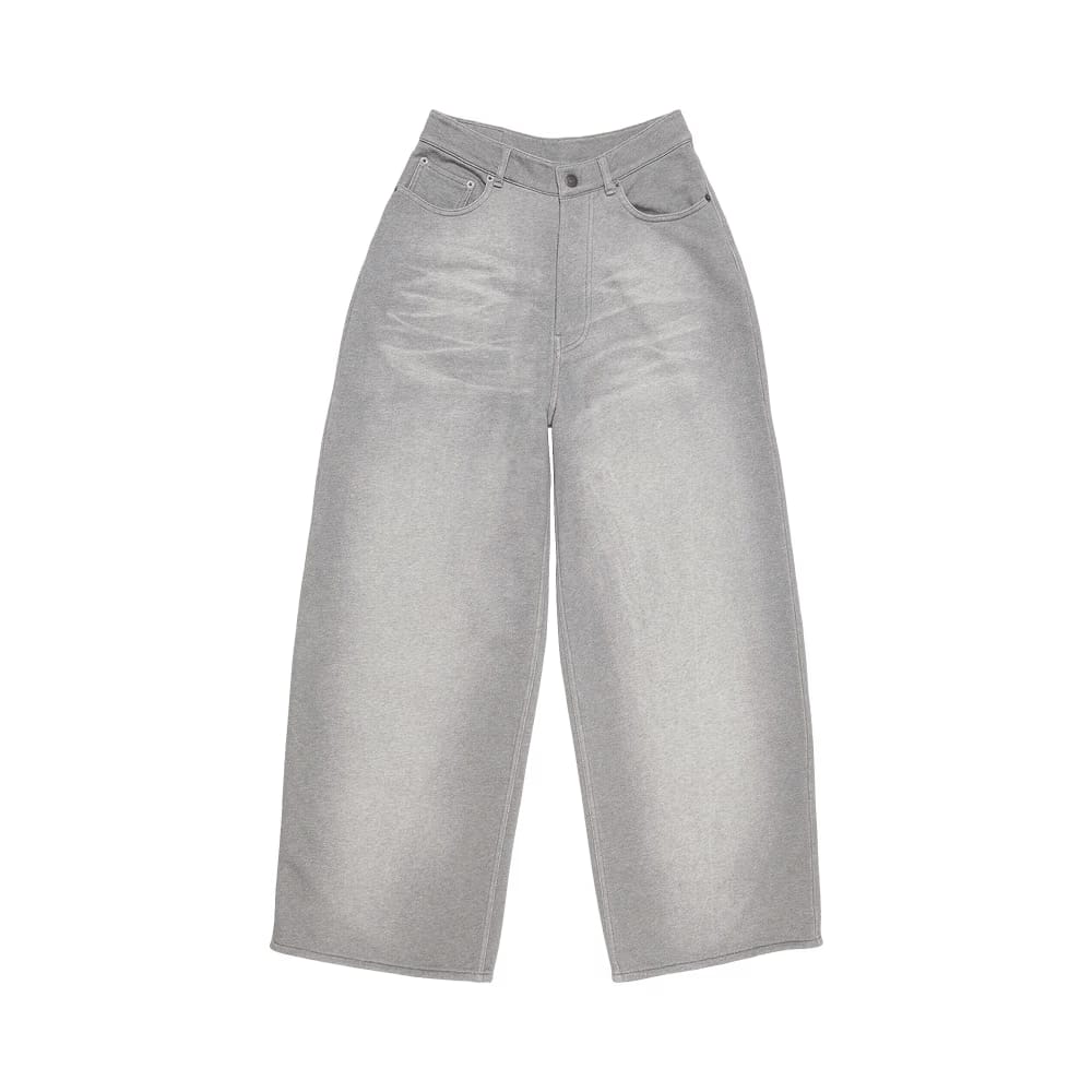 Acne Studios Loose Fit Trousers Grey