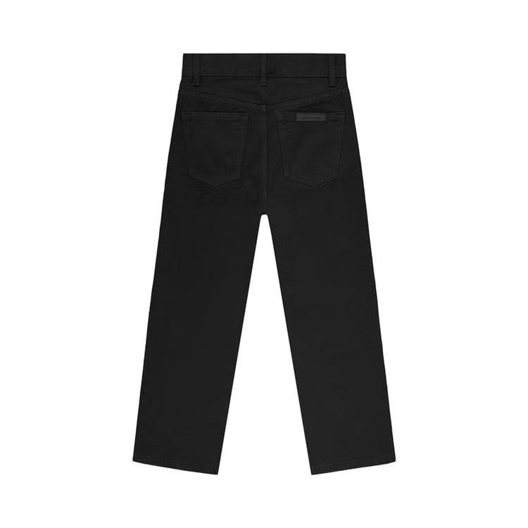 Fear of God Essentials Kids 5 Pocket Jean Jet Black