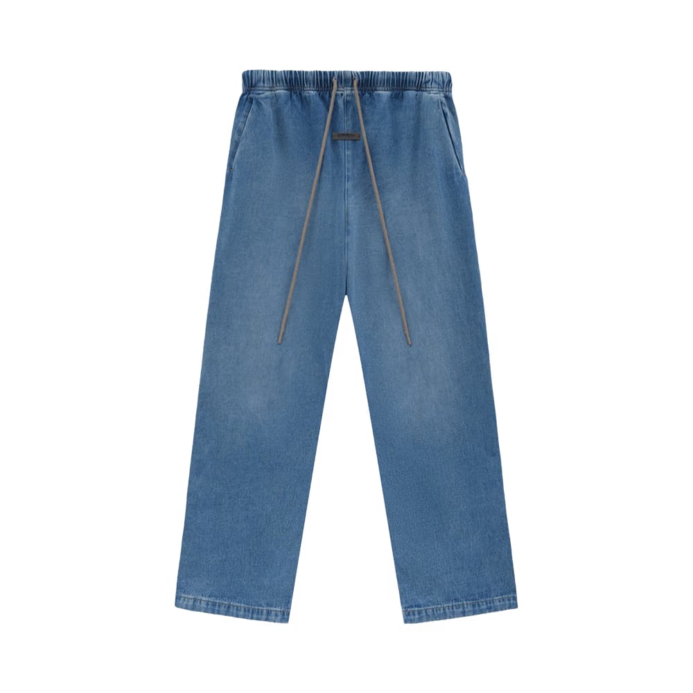 Fear of God Essentials Denim Lounge Pant Medium Wash