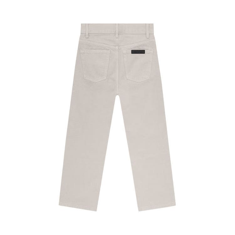 Fear of God Essentials Kids 5 Pocket Jean Silver Cloud