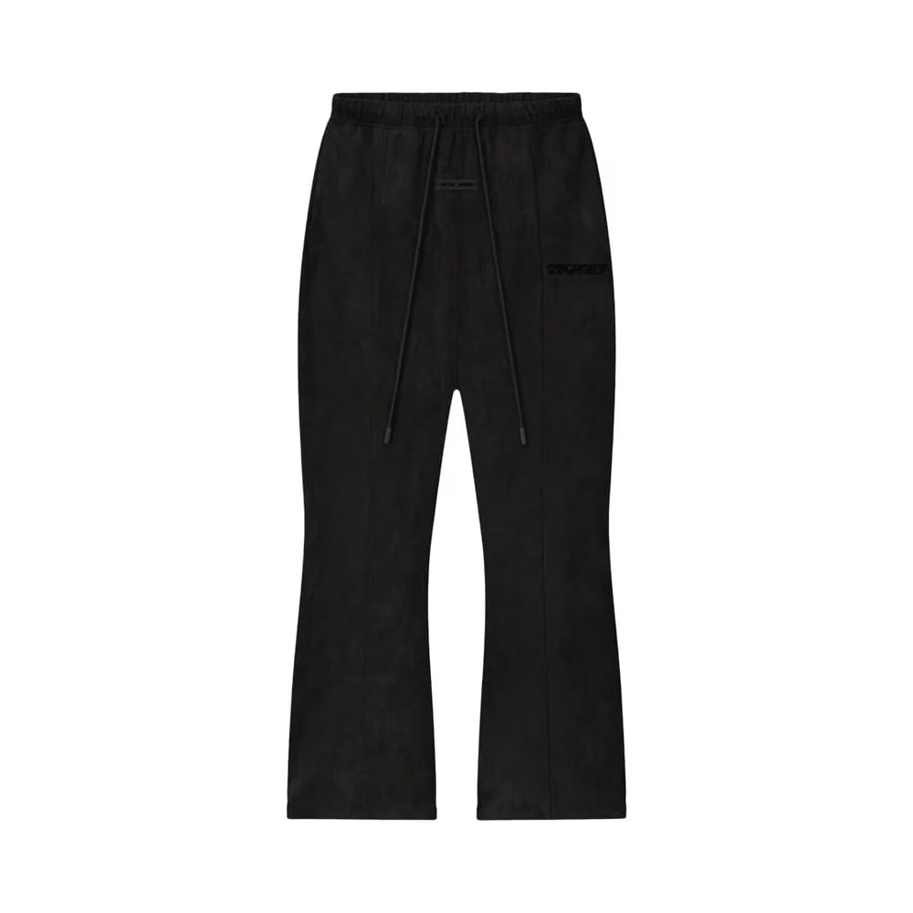 Fear of God Essentials Suede Fleece Flare Pants Vintage Black