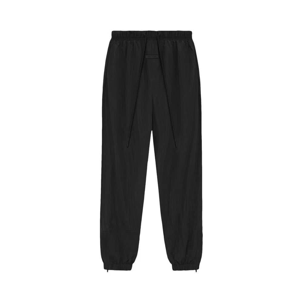 Fear of God Essentials Crinkle Nylon Track Pants Jet Black