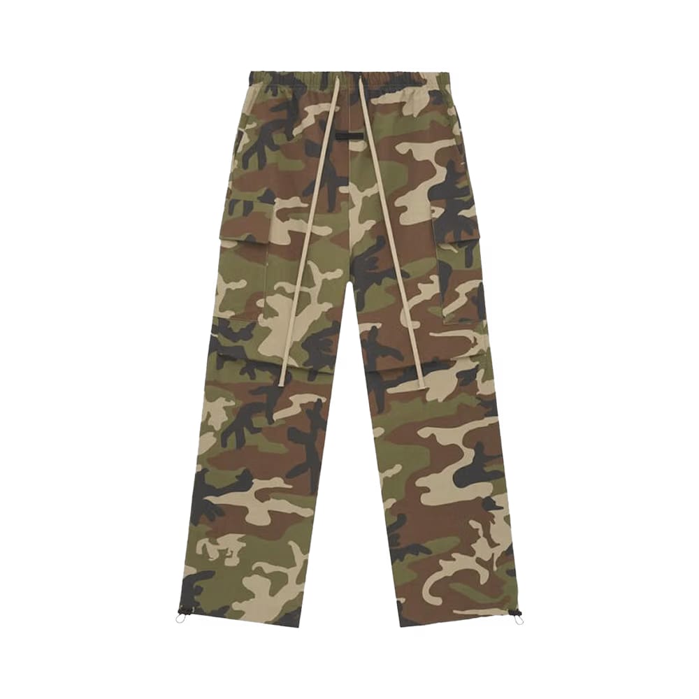 Fear of God Essentials Military Nylon Field Pant Woodland Camo