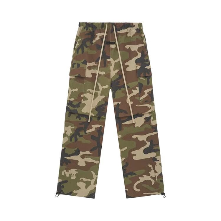 Fear of God Essentials Military Nylon Field Pant Woodland Camo