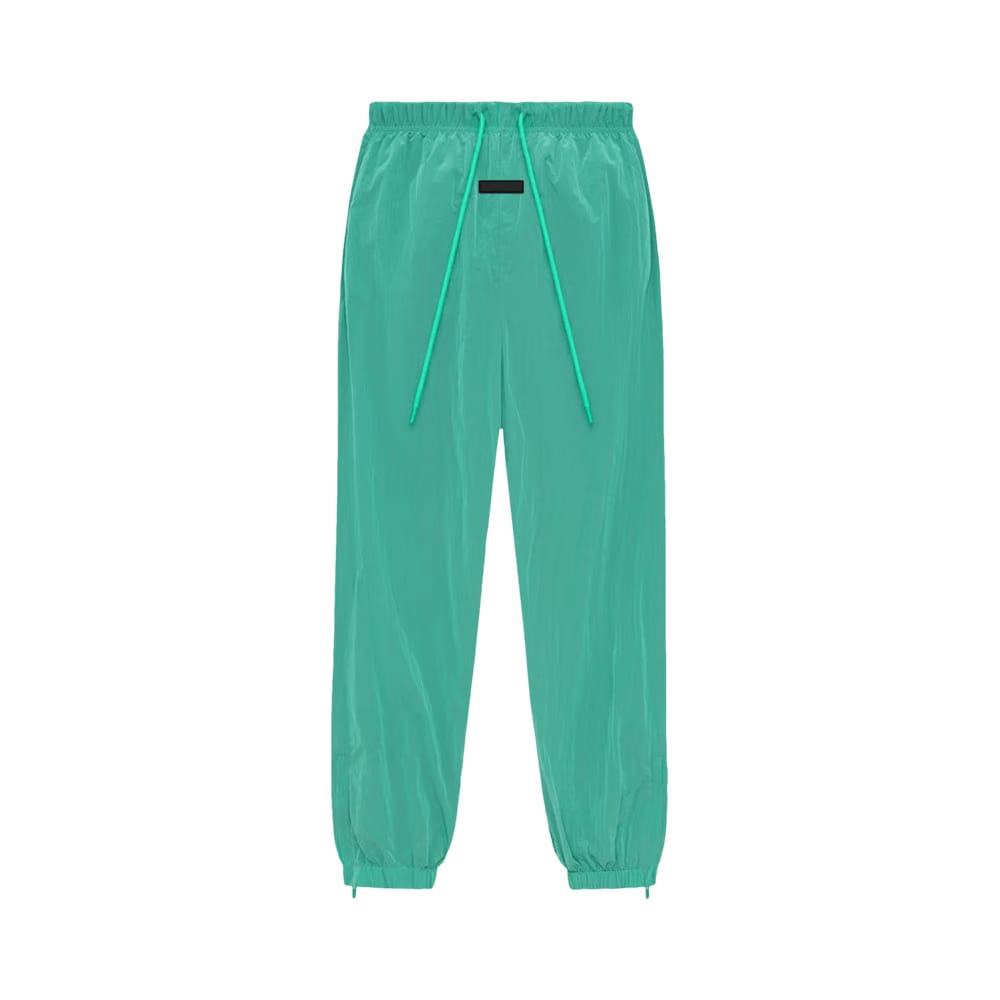 Fear of God Essentials Crinkle Nylon Track Pants Mint Leaf