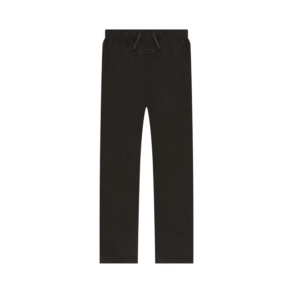 Fear of God Essentials Kids Relaxed Corduroy Pants Off Black