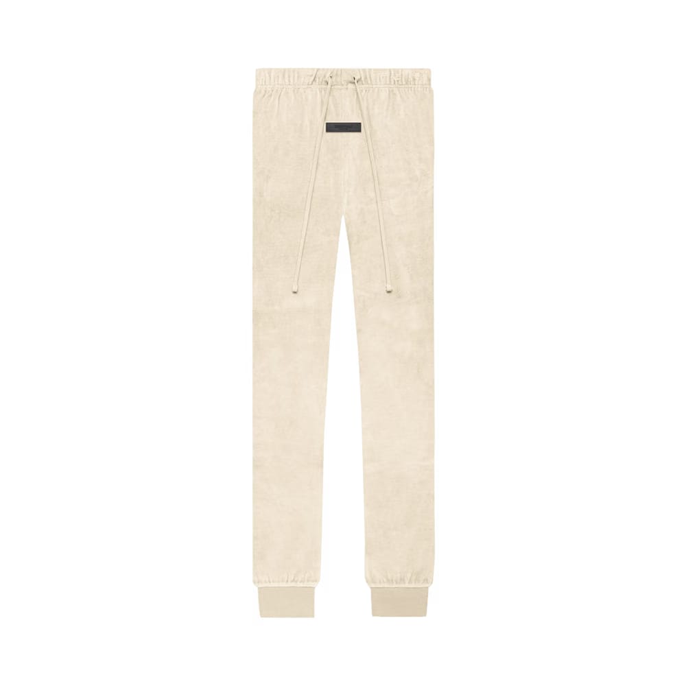 Fear of God Essentials Velour Pant Eggshell