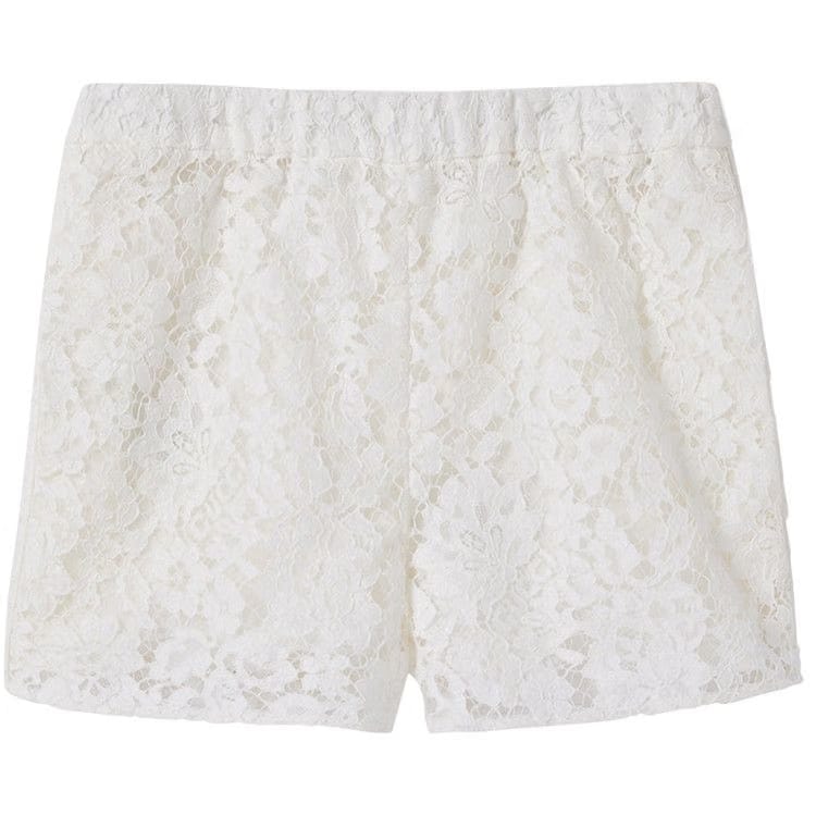 Gucci Flower Lace Pants Off White