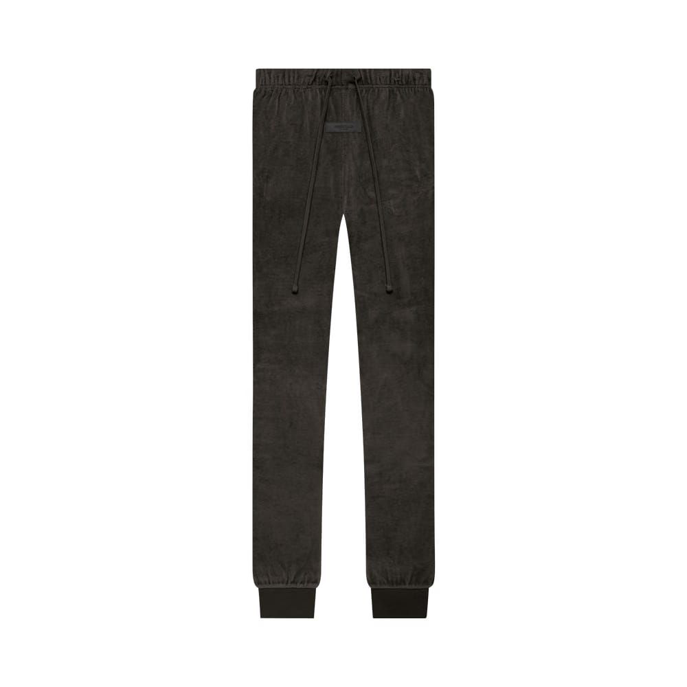 Fear of God Essentials Velour Pant Off Black