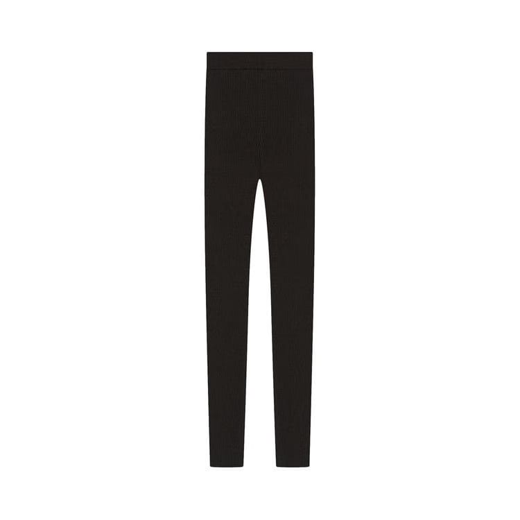 Fear of God Essentials Knit Rib Sport Pant Off Black