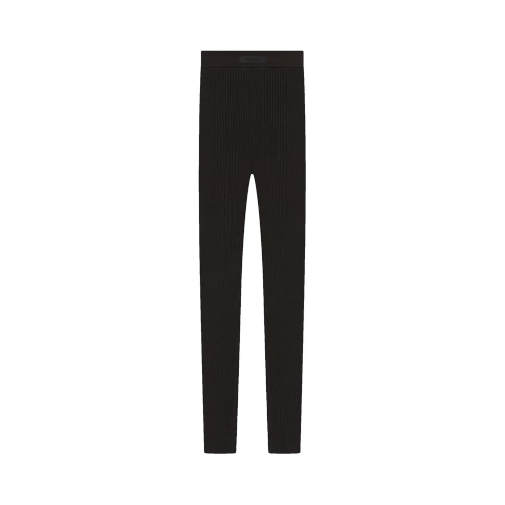 Fear of God Essentials Knit Rib Sport Pant Off Black