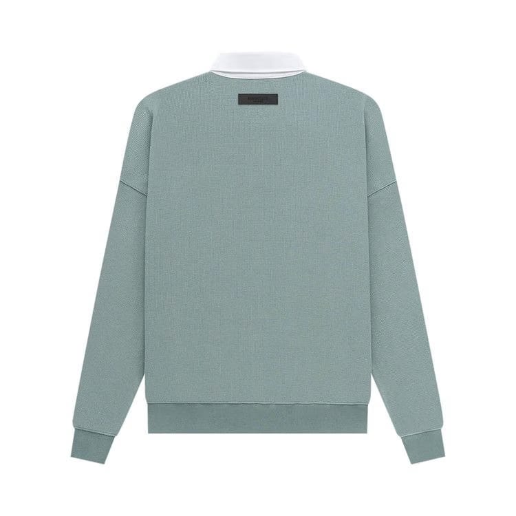 Fear of God Essentials Waffle Henley Rugby Sycamore