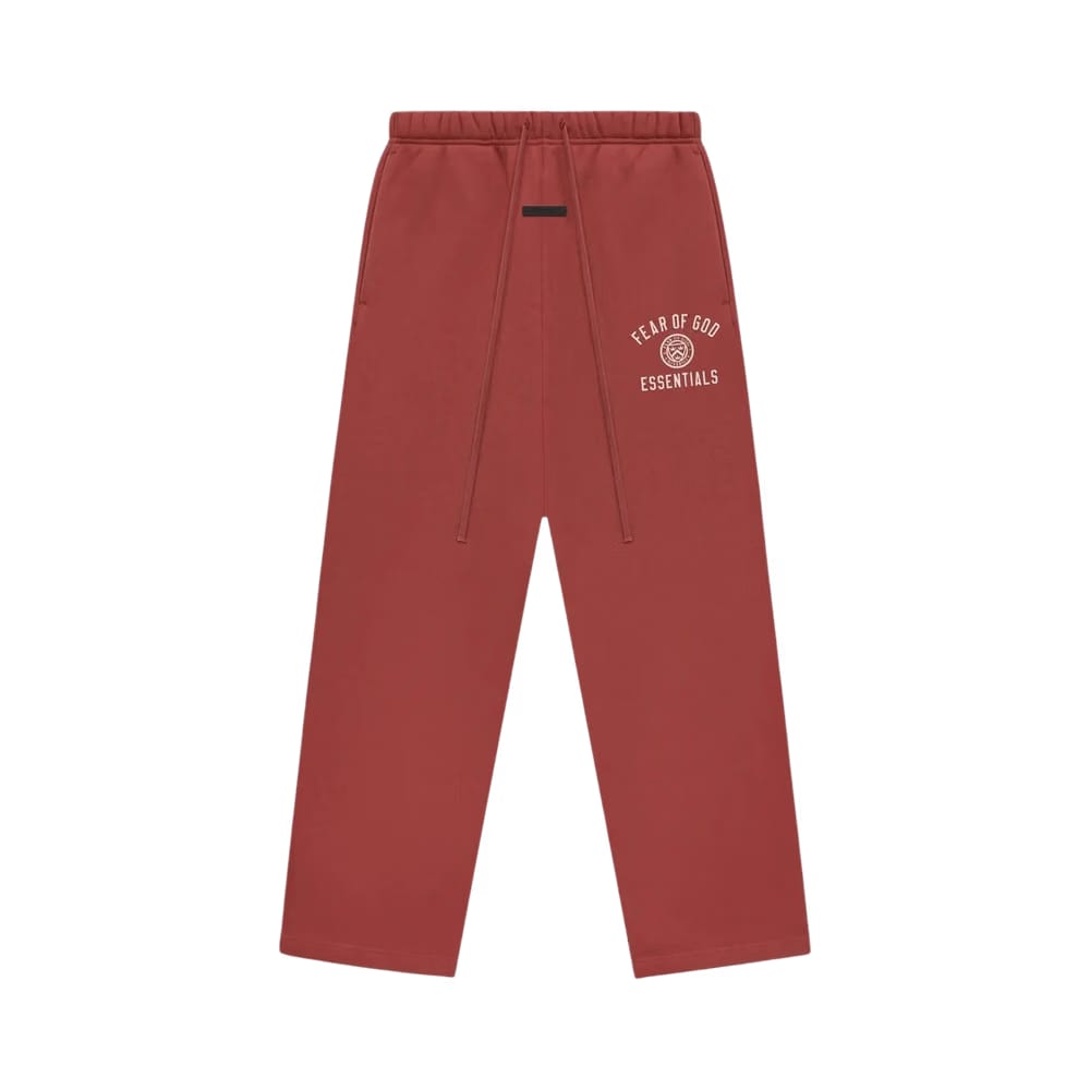 Fear of God Essentials Fleece Relaxed Sweatpants Crimson