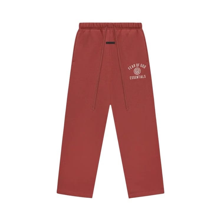 Fear of God Essentials Fleece Relaxed Sweatpants Crimson
