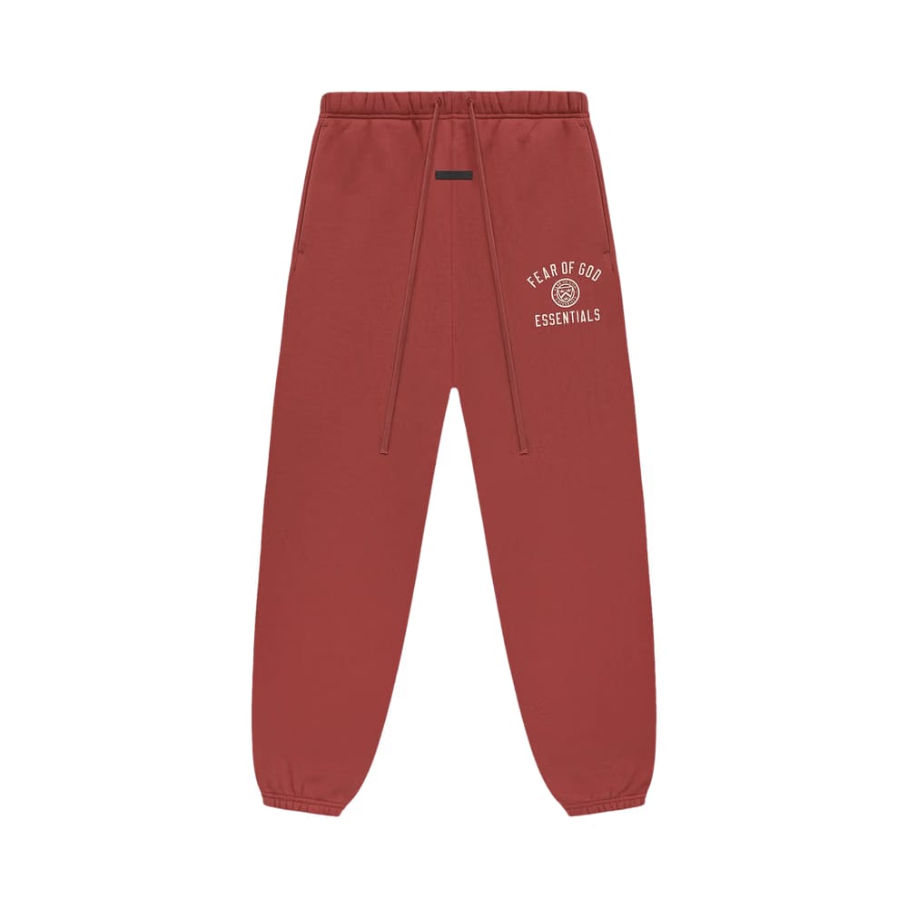 Fear of God Essentials Fleece Sweatpant Crimson Red