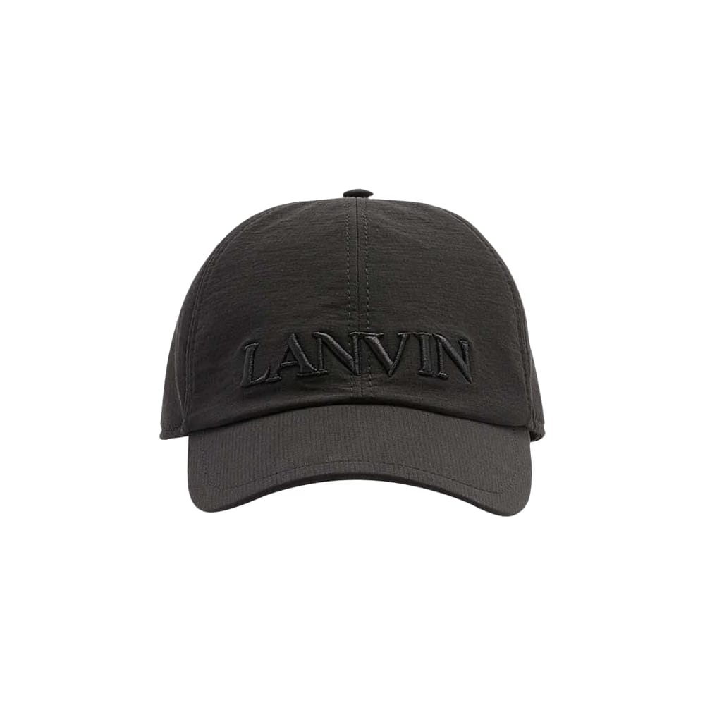 Lanvin Ripstop Baseball Cap Black