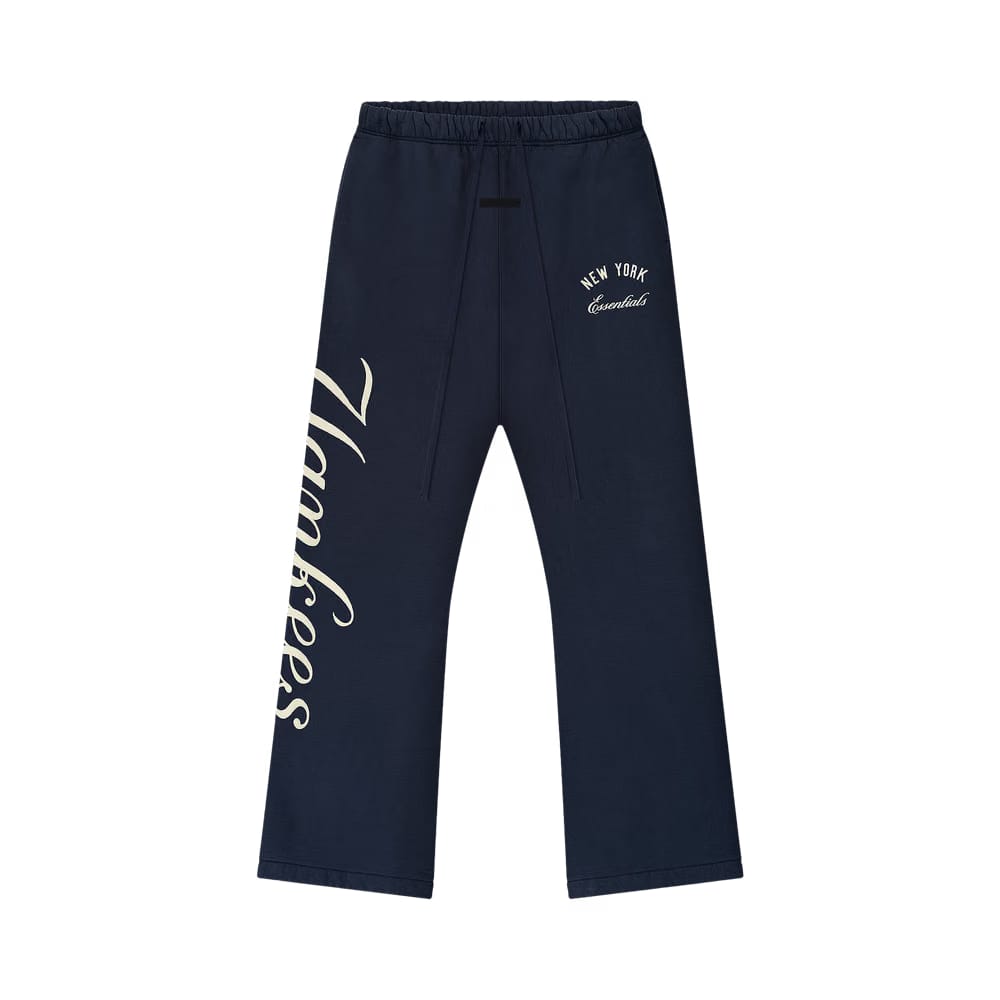 Fear of God Essentials Yankees Flare Sweatpant Dark Sapphire
