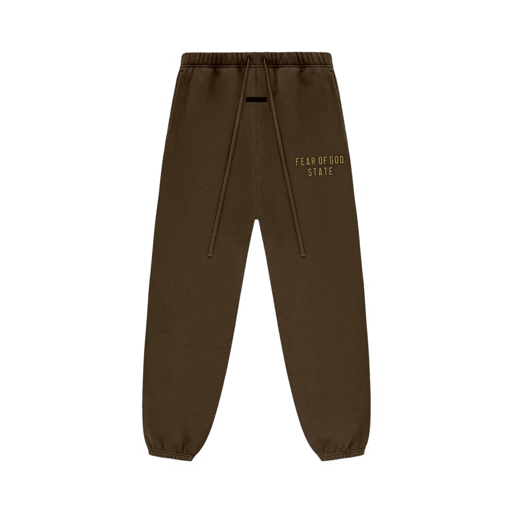 Fear of God Essentials Heavy Fleece Sweatpant Brown