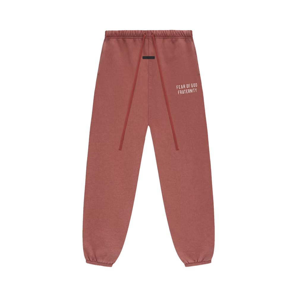 Fear of God Essentials Kids Heavy Fleece Sweatpant Crimson