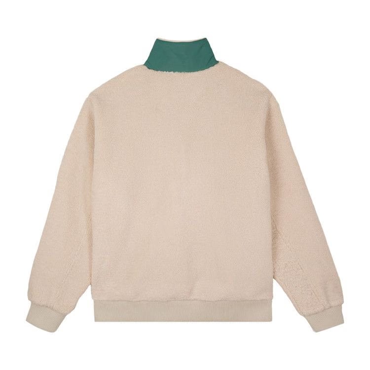Brain Dead Yin Yang Half Zip Jacket Cream