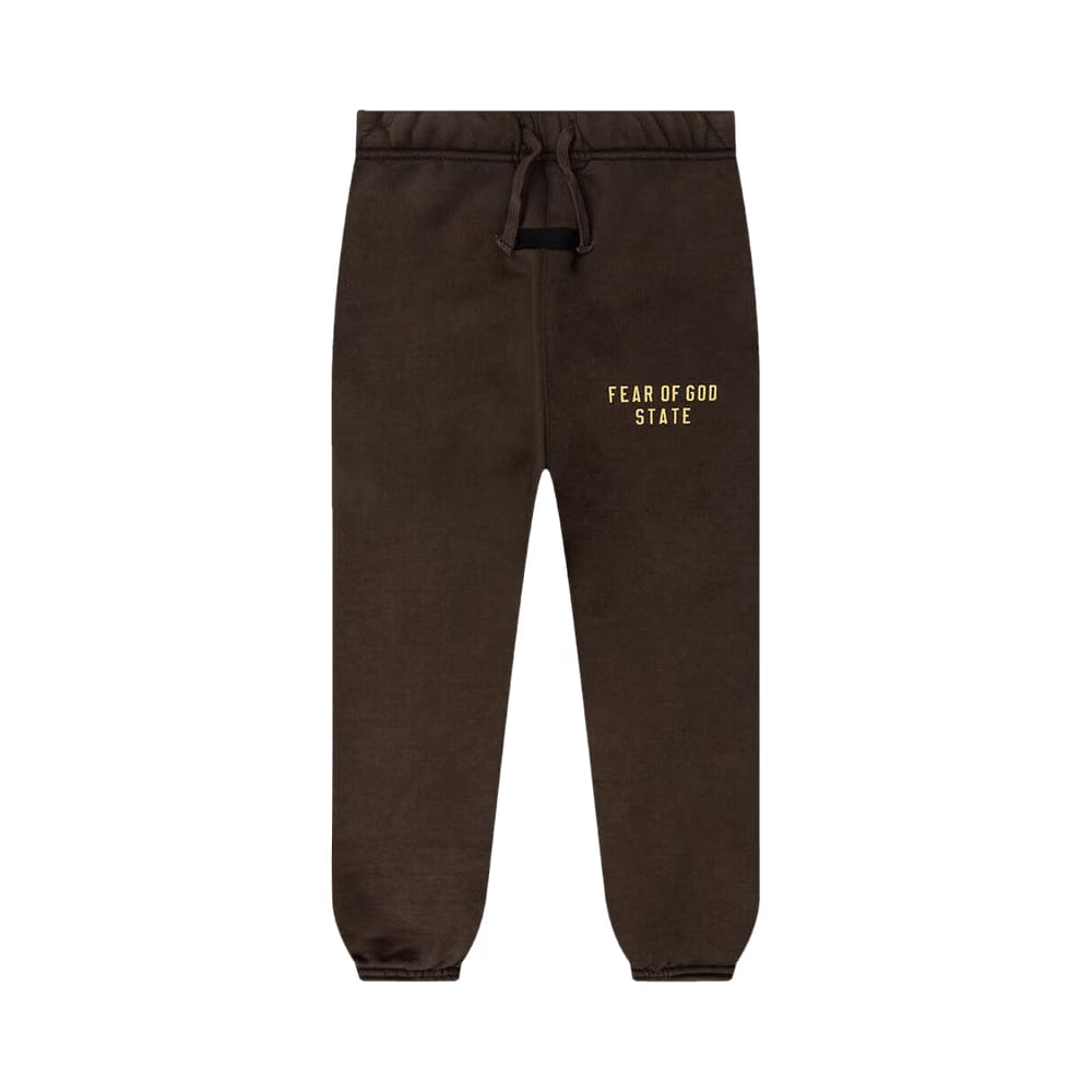 Fear of God Essentials Kids Heavy Fleece Essential Sweatpant Brown