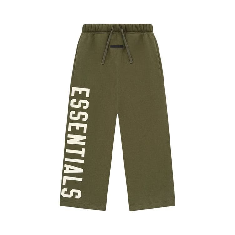 Fear of God Essentials Kids Fleece Relaxed Sweatpant Military
