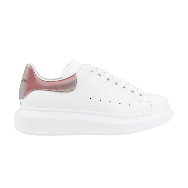 Alexander McQueen Wmns Oversized Sneaker 'White Gold Reflective'
