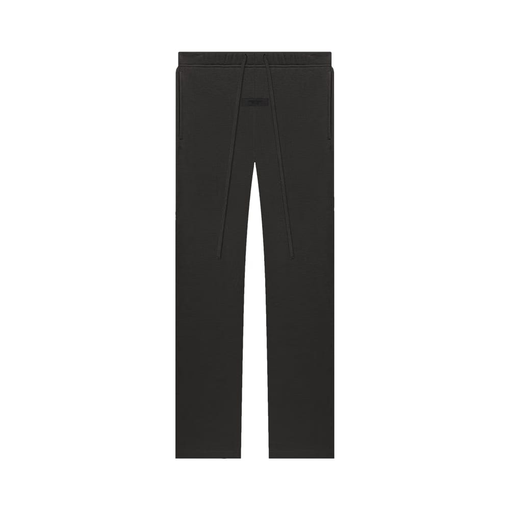 Fear of God Essentials Relaxed Waffle Sweatpant Off Black
