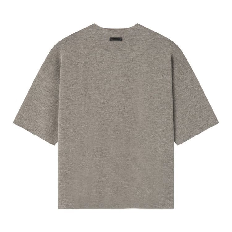 Fear of God Essentials Merino Shorts Sleeve Sweater Homestead Heather