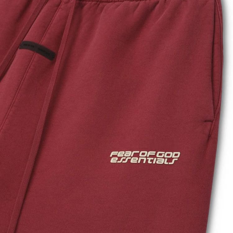 Fear of God Essentials Heavy Fleece Classic Sweatpant Crimson