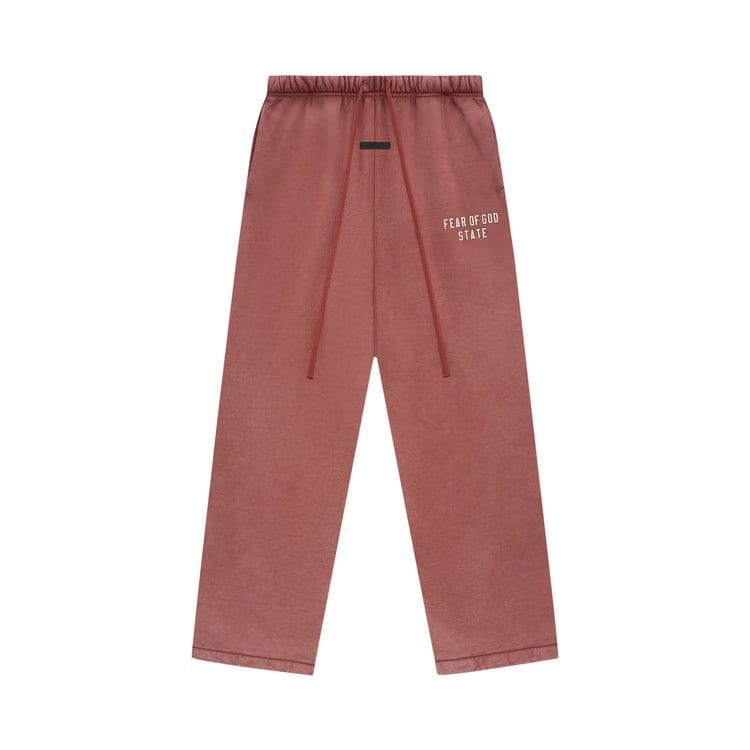Fear of God Essentials Heavy Fleece Relaxed Sweatpant Crimson