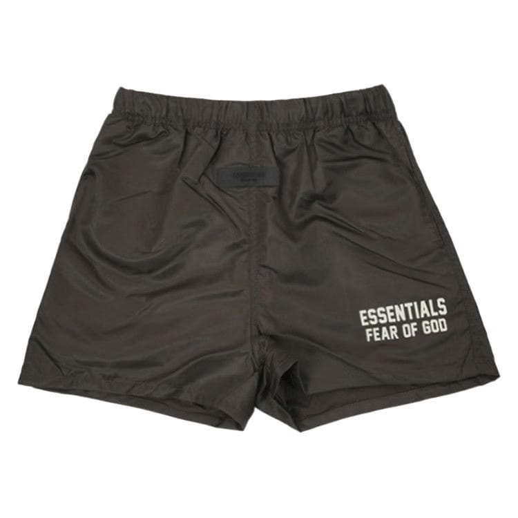 Fear of God Essentials Kids Running Shorts Off Black