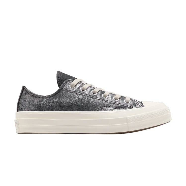 Chuck 70 Low Suede Shimmer - Vamp Pyre Black