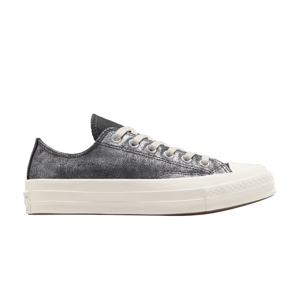 Chuck 70 Low Suede Shimmer - Vamp Pyre Black