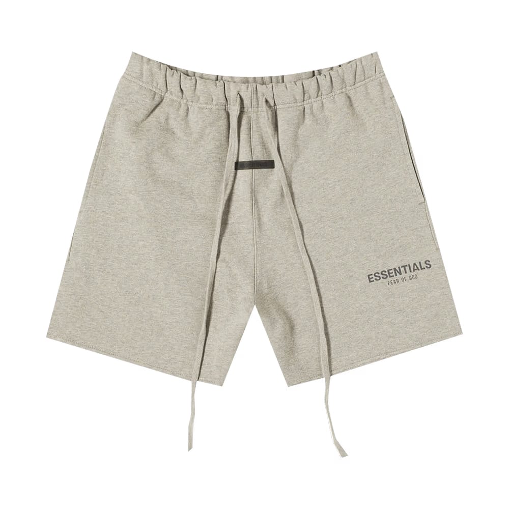 Fear of God Essentials Sweat Shorts Dark Heather Oatmeal