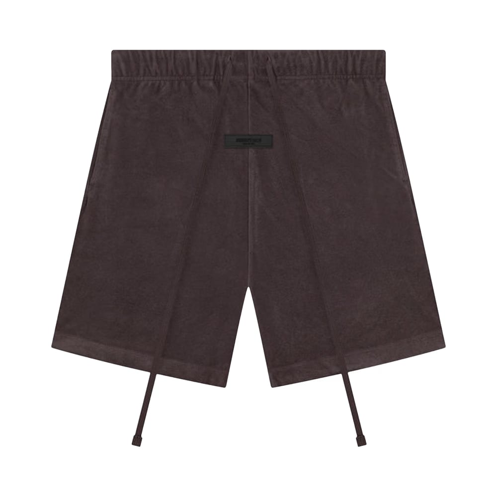 Fear of God Essentials Terry Shorts Plum