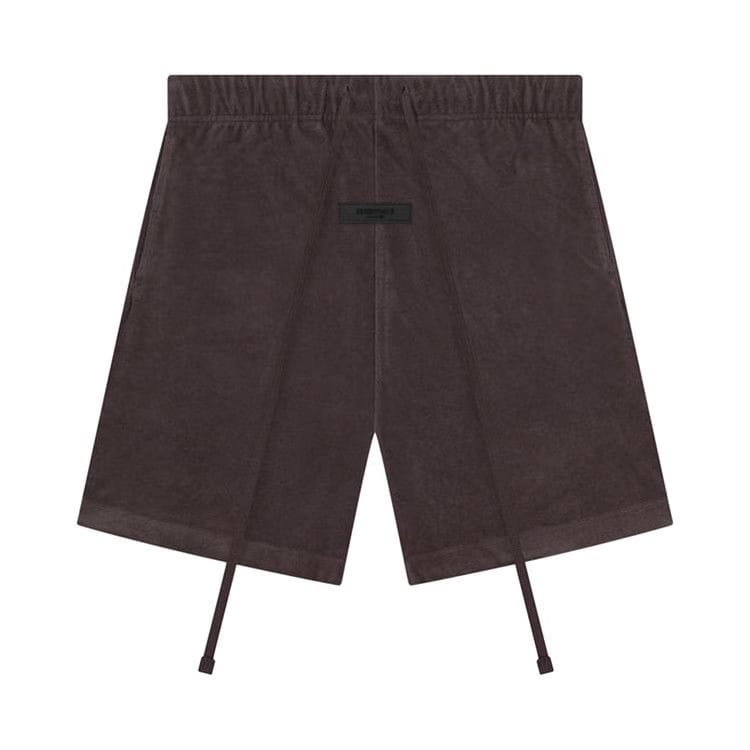 Fear of God Essentials Terry Shorts Plum