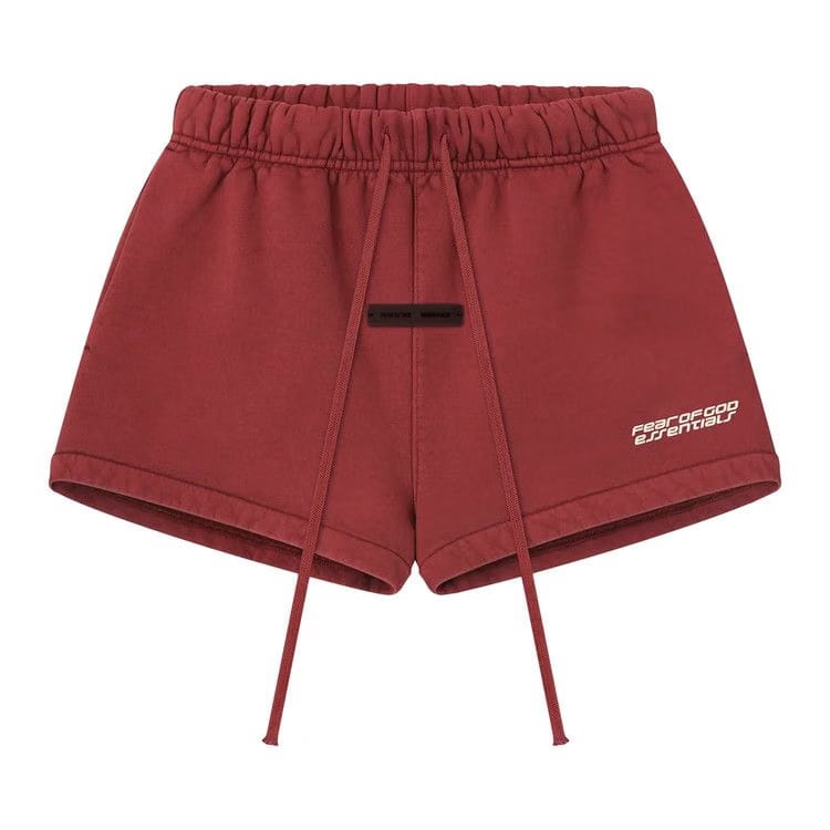Fear of God Essentials Running Shorts Crimson