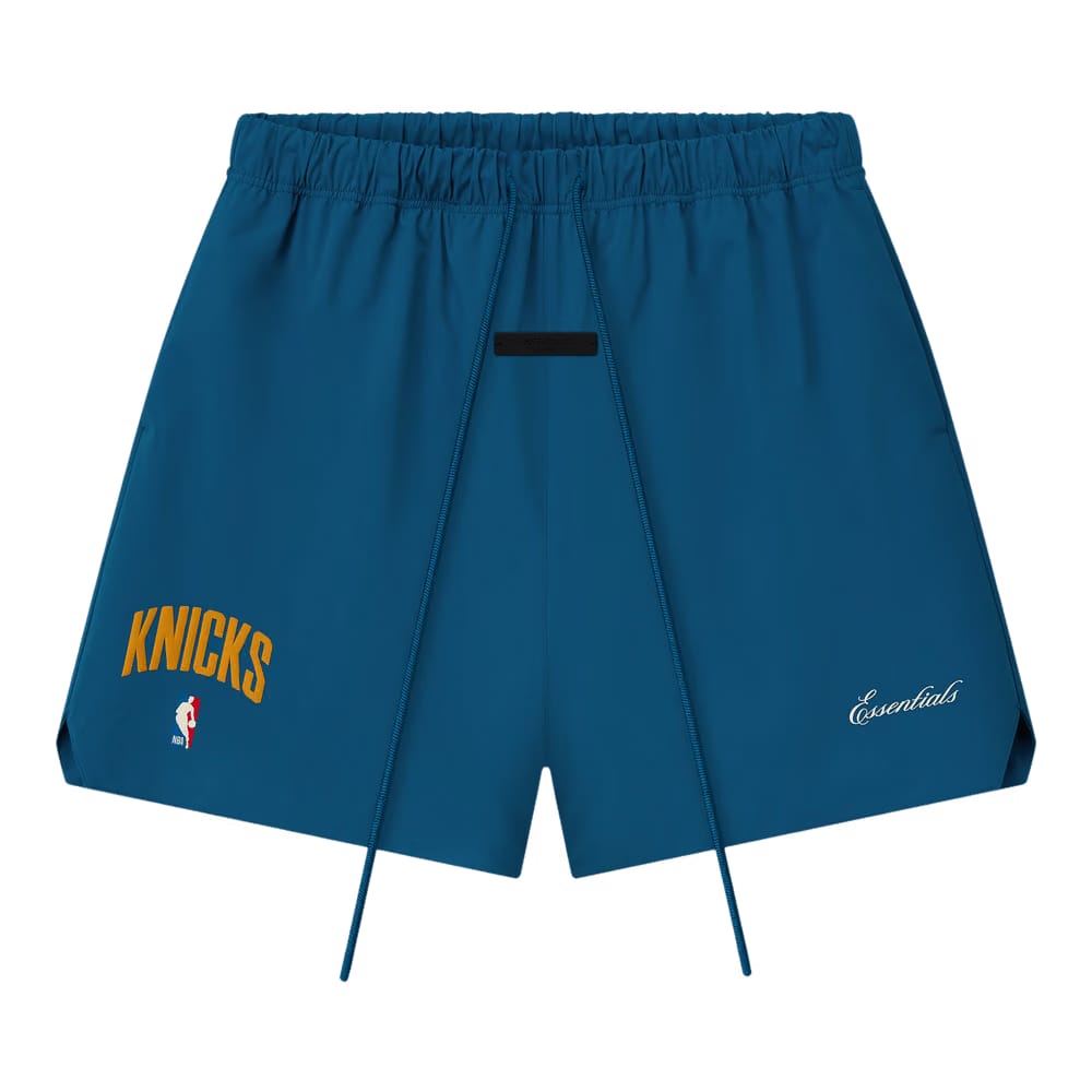 Fear of God Essentials Knicks Classic Shorts Blue Sapphire