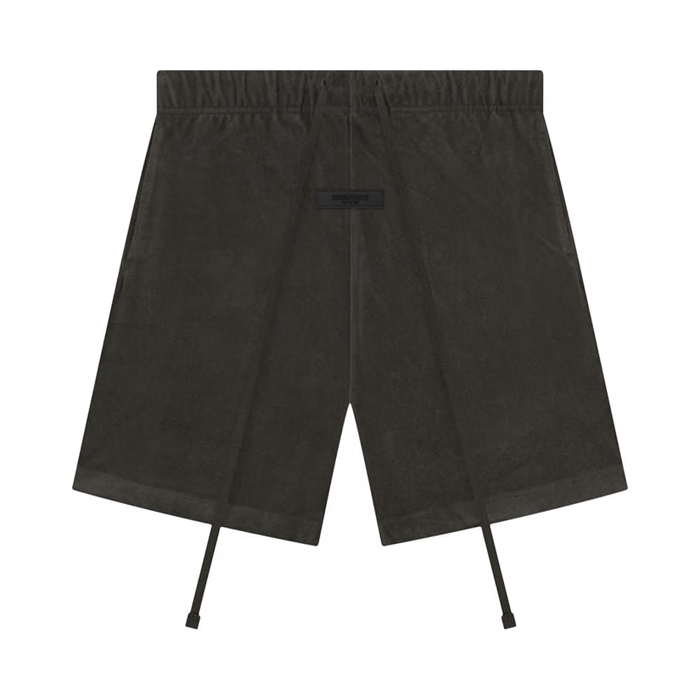 Fear of God Essentials Terry Shorts Off Black