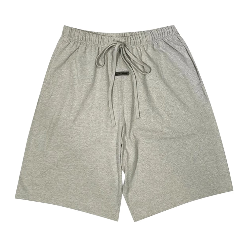 Fear of God Essentials Basketball Jersey Shorts Heather Stone