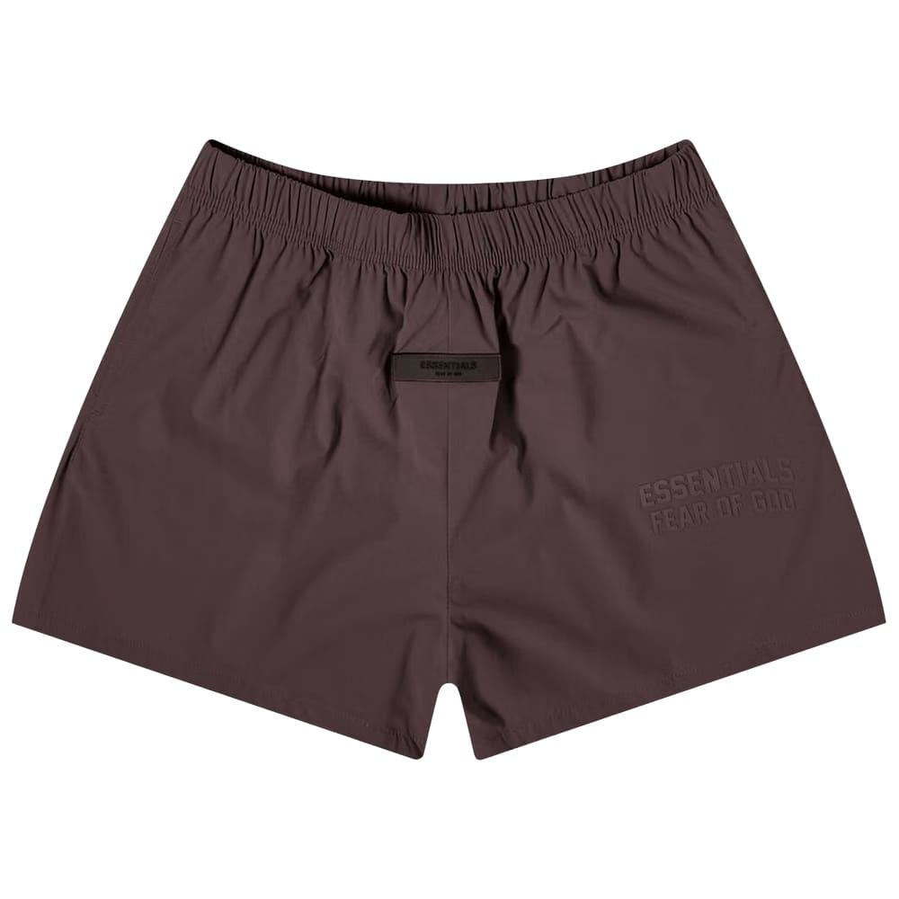Fear of God Essentials Kids Running Shorts Plum