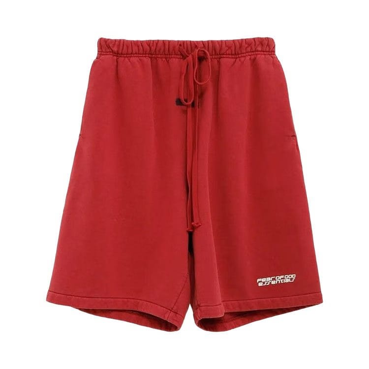 Fear of God Essentials Relaxed Sweatshort Crimson