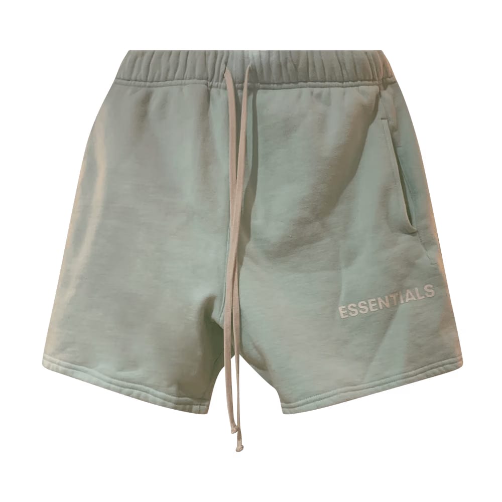 Fear of God Essentials Graphic Sweat Shorts Mint