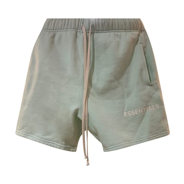 Fear of God Essentials Graphic Sweat Shorts Mint