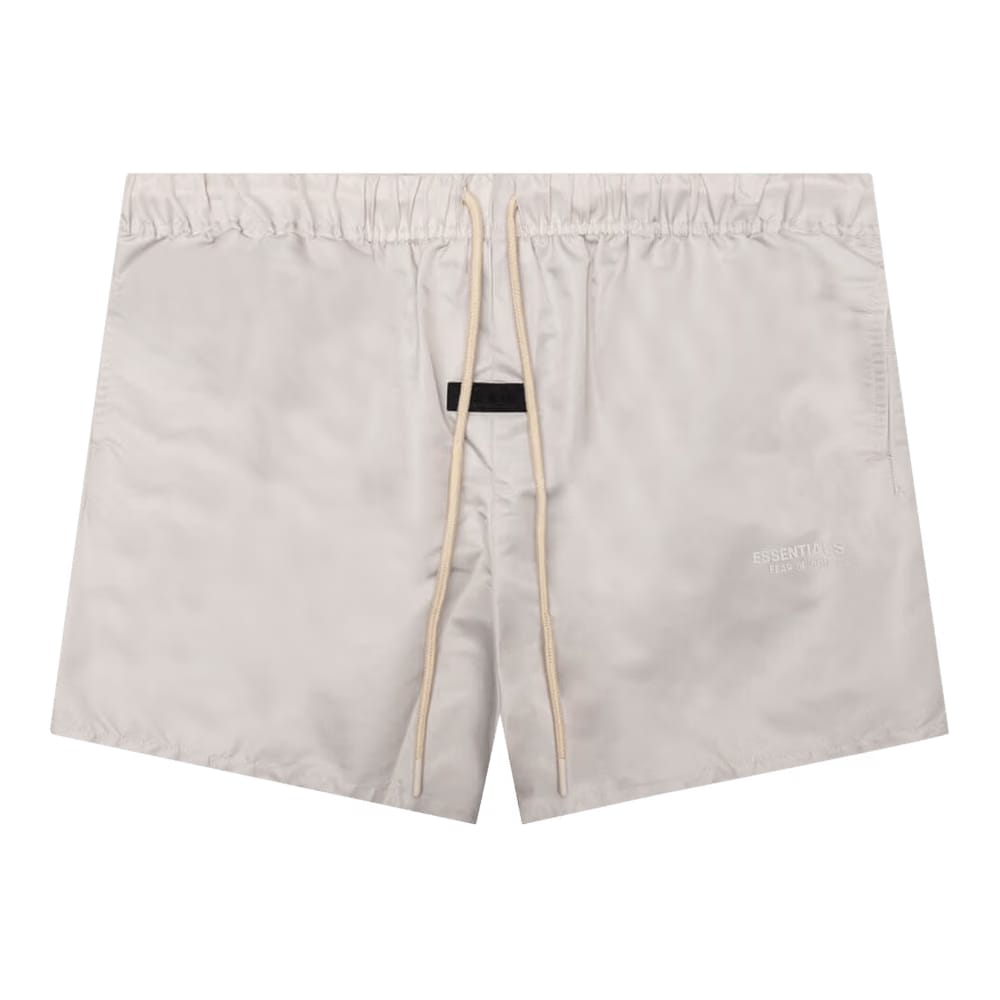 Fear of God Essentials Running Shorts Silver Cloud