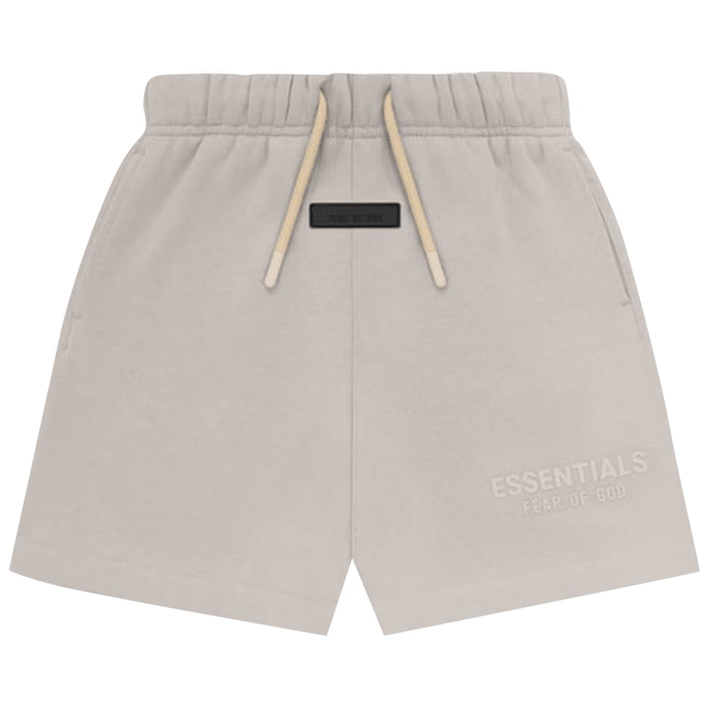 Fear of God Essentials Kids Sweatshort Silver Cloud
