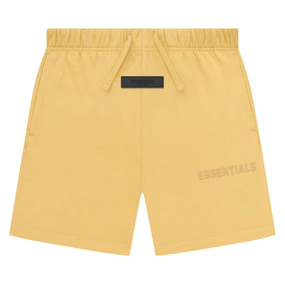 Fear of God Essentials Kids Jersey Shorts Light Tuscan