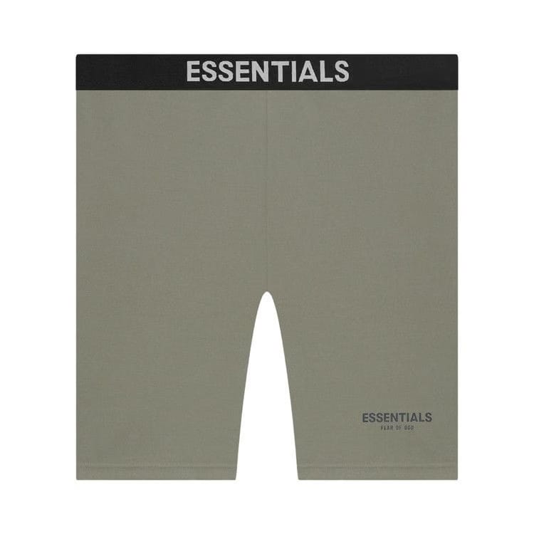 Fear of God Essentials Athletic Biker Shorts Gray Flannel
