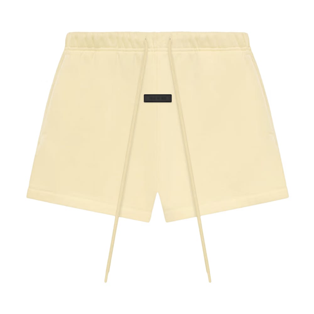 Fear of God Essentials Fleece Running Shorts Garden Yellow